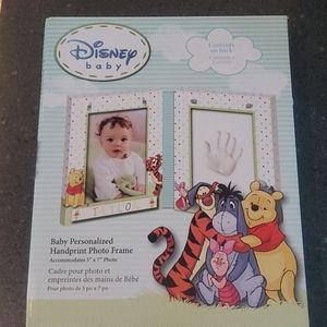 Disney personalized Handprint Photo Frame 5x7